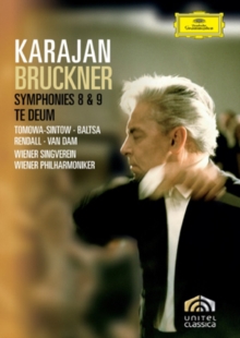 Karajan: Bruckner - Symphonies 8 and 9/Te Deum, DVD DVD Karajan: Bruckner - Symphonies 8 and 9/Te Deum, DVD DVD