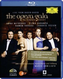 The Opera Gala - The Complete Concert Live from Baden-Baden, Blu-ray BluRay The Opera Gala - The Complete Concert Live from Baden-Baden, Blu-ray BluRay