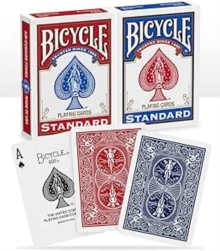 Bicycle(R) Standard 2-Pack Red & Blue