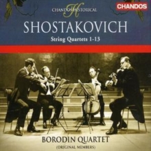 String Quartets 1 - 13 (Borodin Quartet), CD / Album Cd String Quartets 1 - 13 (Borodin Quartet), CD / Album Cd