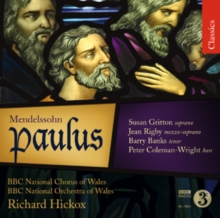 Mendelssohn: Paulus, CD / Album Cd Mendelssohn: Paulus, CD / Album Cd