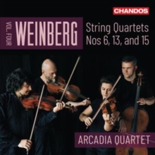 Weinberg: String Quartets Nos. 6, 13 And 15