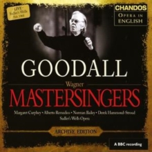 Mastersingers of Nuremburg, The (Goodall), CD / Album Cd Mastersingers of Nuremburg, The (Goodall), CD / Album Cd