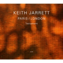 Keith Jarrett: Testament, CD / Album Cd Keith Jarrett: Testament, CD / Album Cd