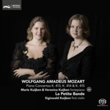 Wolfgang Amadeus Mozart: Piano Concertos K413, K414 & K415