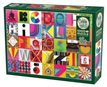 Cobble Hill Found Alphabet 1000 Piece Jigsaw Puzzle