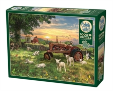 Cobble Hill Field at Sunrise 1000 Piece Jigsaw Puzzle