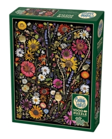 Cobble Hill Flower Press: Happiness 1000 Piece Jigsaw Puzzle