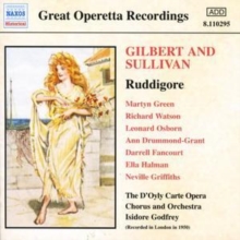 Ruddigore (Godfrey, D'oyly Carte Opera Chorus), CD / Album Cd Ruddigore (Godfrey, D'oyly Carte Opera Chorus), CD / Album Cd