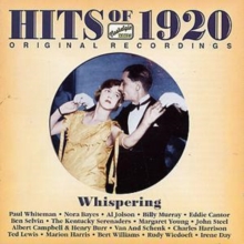 Hits of 1920's - 'Whispering', CD / Album Cd Hits of 1920's - 'Whispering', CD / Album Cd