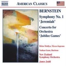 Symphony No. 1 'Jeremiah', Concerto For Orchestra (Judd)