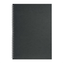 A3 Posh Pig White Paper 35lvs Black Silk