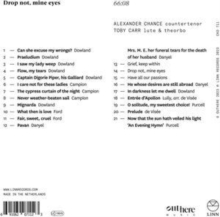 Linn Records Alexander Chance, Drop Not, Mine Eyes