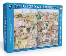 Oxford & Cambridge Jigsaw Puzzle 1000 Pieces, Paperback Book Oxford & Cambridge Jigsaw Puzzle 1000 Pieces, Paperback Book