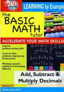 Basic Math Tutor: Add, Subtract and Multiply Decimals, DVD DVD Basic Math Tutor: Add, Subtract and Multiply Decimals, DVD DVD