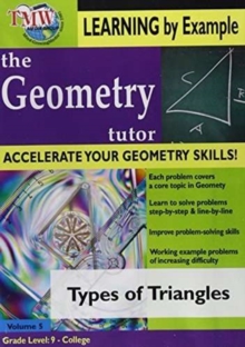 Geometry Tutor: Types of Triangles, DVD DVD Geometry Tutor: Types of Triangles, DVD DVD