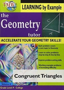 Geometry Tutor: Congruent Triangles, DVD DVD Geometry Tutor: Congruent Triangles, DVD DVD