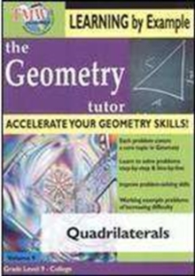 Geometry Tutor: Quadrilaterals, DVD DVD Geometry Tutor: Quadrilaterals, DVD DVD