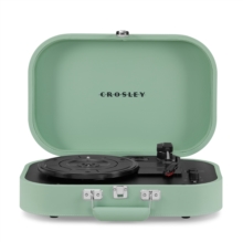 Discovery Portable Turntable Record Player Deck  (Seafoam)