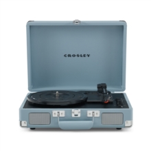 Cruiser Plus Deluxe Portable Turntable Record Player Deck - Now with Bluetooth Out