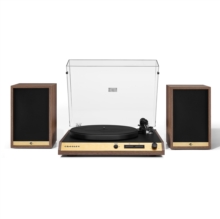 Crosley C72 Walnut With Golden Details
