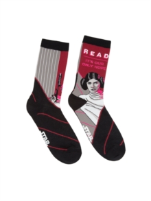 Star Wars : Read Leia Unisex Socks - Small, General merchandize Book Star Wars : Read Leia Unisex Socks - Small, General merchandize Book