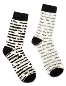 Banned Books SOCKS-1002-04-LRG, Paperback Book Banned Books SOCKS-1002-04-LRG, Paperback Book