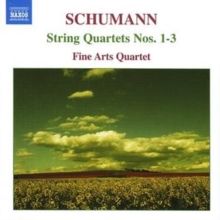 String Quartets Nos. 1 - 3 (Fine Arts Quartet), CD / Album Cd String Quartets Nos. 1 - 3 (Fine Arts Quartet), CD / Album Cd