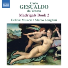 Carlo Gesualdo Da Venosa: Madrigals Book 2, CD / Album Cd Carlo Gesualdo Da Venosa: Madrigals Book 2, CD / Album Cd