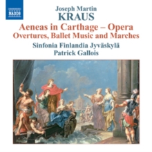 Aeneas in Carthage - Opera in Five Acts: Overture, Ballet Music and Marches, CD / Album Cd Aeneas in Carthage - Opera in Five Acts: Overture, Ballet Music and Marches, CD / Album Cd