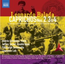 Leonardo Balada: Caprichos Nos. 2, 3 and 4, CD / Album Cd Leonardo Balada: Caprichos Nos. 2, 3 and 4, CD / Album Cd