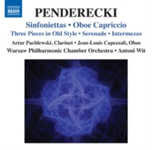 Penderecki: Sinfoniettas/Oboe Capriccio