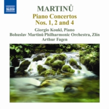 Bohuslav Martinu: Piano Concertos Nos. 1, 2 and 4, CD / Album Cd Bohuslav Martinu: Piano Concertos Nos. 1, 2 and 4, CD / Album Cd