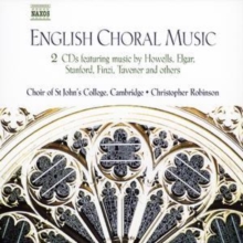 English Choral Music (Robinson, Choir of St. John's College), CD / Album Cd English Choral Music (Robinson, Choir of St. John's College), CD / Album Cd