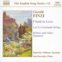 I Said to Love/let Us Garlands Bring/before and After Summer, CD / Album Cd I Said to Love/let Us Garlands Bring/before and After Summer, CD / Album Cd