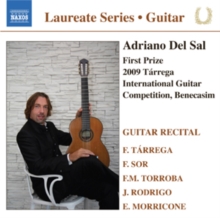 Adriano Del Sal: Guitar Recital, CD / Album Cd Adriano Del Sal: Guitar Recital, CD / Album Cd