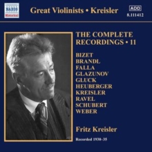 Fritz Kreisler: The Complete Recordings: Recorded 1930-35