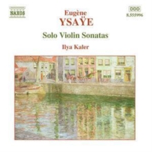 Solo Violin Sonatas (Kaler)