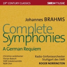 Johannes Brahms: Complete Symphonies/A German Requiem