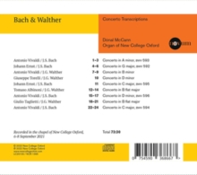 Bach & Walther: Concerto Transcriptions