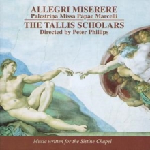Allegri: Miserere/Palestrina: Missa Papae Marcelli, CD / Album Cd Allegri: Miserere/Palestrina: Missa Papae Marcelli, CD / Album Cd