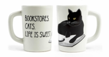 Bookstore Cats Mug, Paperback Book Bookstore Cats Mug, Paperback Book