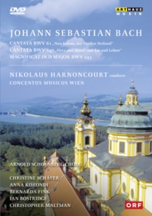 Bach: Magnificat/Cantatas (Harnoncourt), DVD DVD Bach: Magnificat/Cantatas (Harnoncourt), DVD DVD