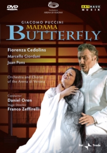 Madama Butterfly: Arena Di Verona (Oren), DVD DVD Madama Butterfly: Arena Di Verona (Oren), DVD DVD