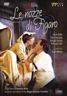 Le Nozze Di Figaro: Teatro Comunale (Mehta), DVD DVD Le Nozze Di Figaro: Teatro Comunale (Mehta), DVD DVD