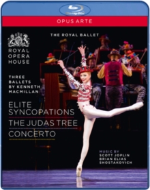 Three Ballets By Kenneth Macmillan: The Royal Ballet, Blu-ray BluRay Three Ballets By Kenneth Macmillan: The Royal Ballet, Blu-ray BluRay