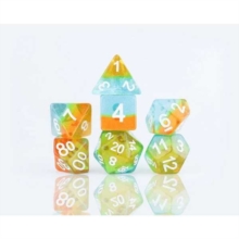 Sirius Dice - Celestial Ocean Dusk Polyhedral Dice Set