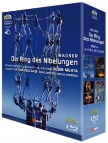Der Ring Des Nibelungen: La Fura Dels Baus (Mehta), Blu-ray BluRay Der Ring Des Nibelungen: La Fura Dels Baus (Mehta), Blu-ray BluRay