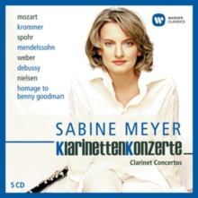 Sabine Meyer: Klarinetten Konzerte, CD / Box Set Cd Sabine Meyer: Klarinetten Konzerte, CD / Box Set Cd