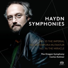 Symphonies: No. 53 The Imperial / No. 64 Tempora Mutantur / No. 96 The Miracle